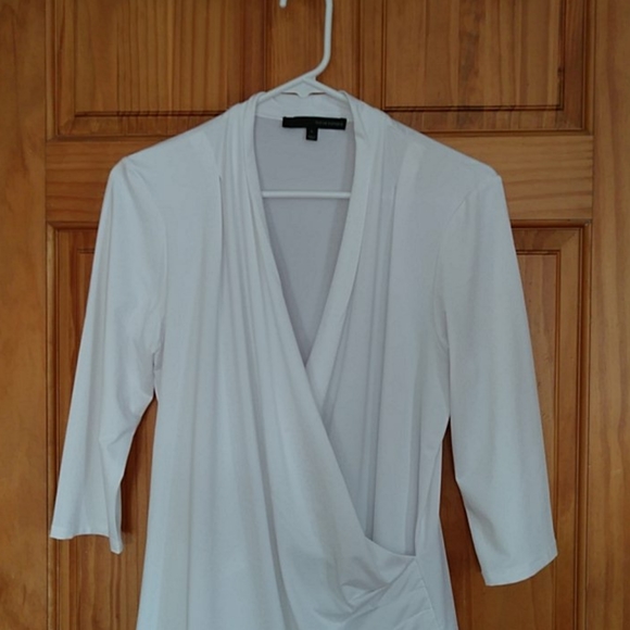 Harve Benard Tunic White Top Size Large - Picture 7 of 10
